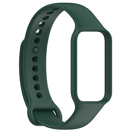 Redmi Band 2 Xiaomi Mi band 8 Active Uyumlu Silikon Kordon Kayış