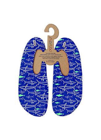 Slipstop Mavi Erkek Çocuk Deniz Ayakkabısı Jaws