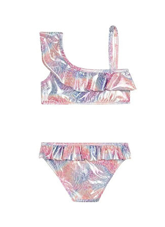 Slipstop Çok Renkli Kız Çocuk Bikini Takım SB2514000608