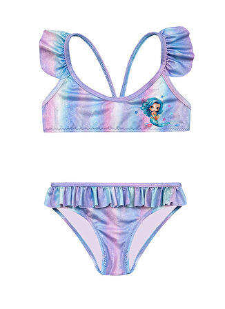 Slipstop Lila Kız Çocuk Bikini Takım SB2515000109