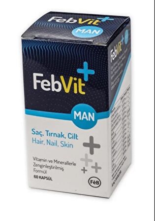 Febvit Man 60 Kapsül - Eski Ambalaj
