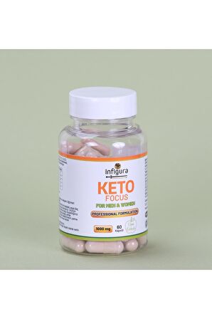 İnfigura Keto Focus 1000 Mg 60 Kapsül Gıda Takviyesi