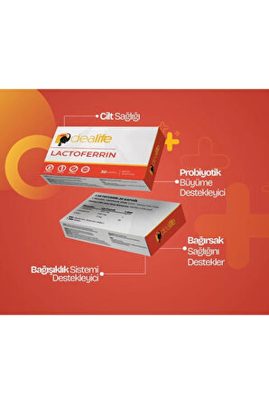 Dealife - Lactoferrin - L Glutamin - Çinko Içeren Takviye Edici Gıda Ürünü