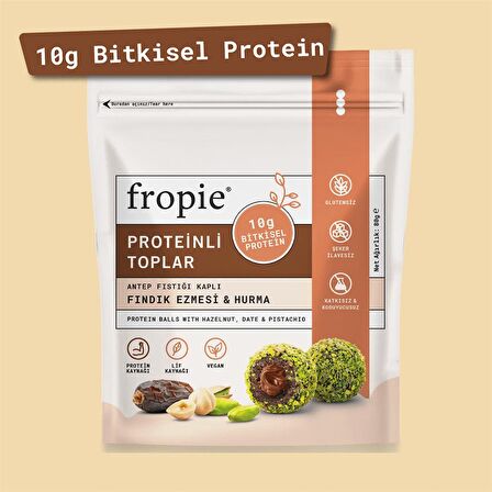 Proteinli Meyve Topları - 80 gr x 2 Çeşit