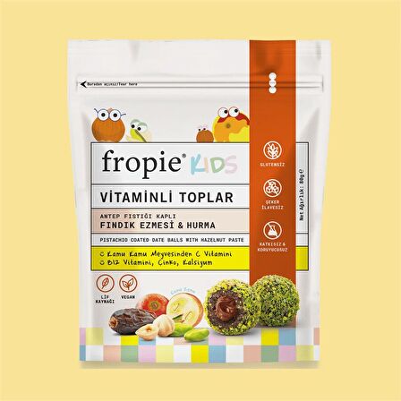 Vitaminli Kids Meyve Topları - 80 gr x 2 Çeşit