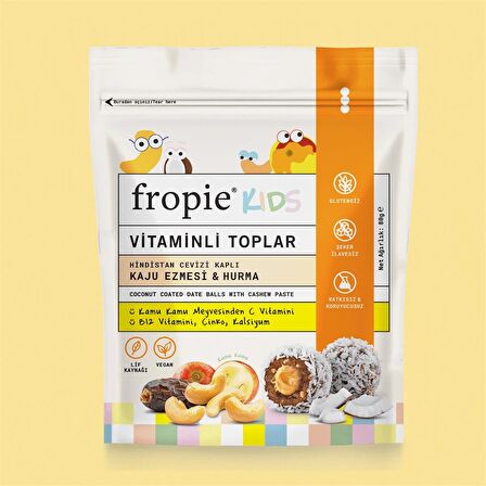 Vitaminli Kids Meyve Topları - 80 gr x 2 Çeşit