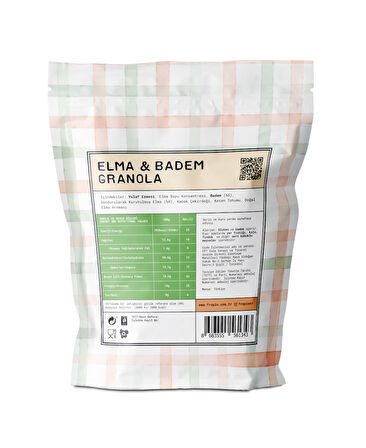 Elma & Badem Granola 360g