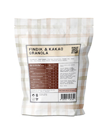 Fındık & Kakao Granola 360g