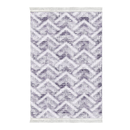 Dekoreko Kaymaz Taban Djt Banyo Halısı Star Pamuk Saçaklı İskandinav F5124