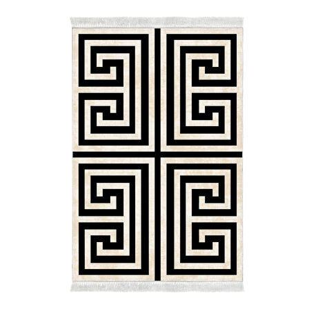 Eko Trend Djt 3 Lü Yıkanabilir Kaymaz Taban Banyo Paspas Seti 658M Modern