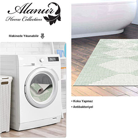 Dekoreko Kaymaz Taban Djt Banyo Halısı Trend İskandinav F5085