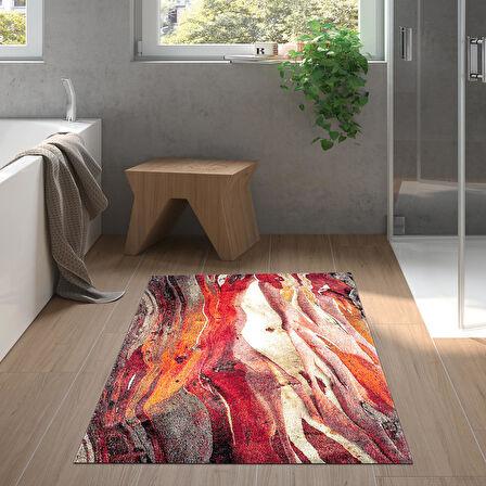 Dekoreko Kaymaz Taban Djt Banyo Halısı Trend Modern S5050