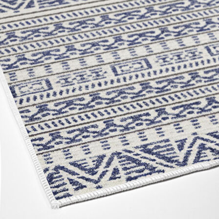 Dekoreko Kaymaz Taban Djt Banyo Halısı Yıldız Deri İskandinav F5082