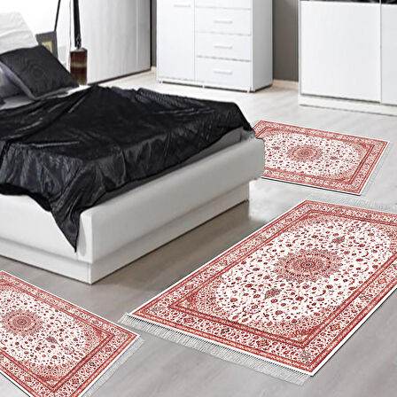 Eko Trend Djt Yıkanabilir Kaymaz Taban 3 Lü Yatak Odası Takımı P1372 Osmanli
