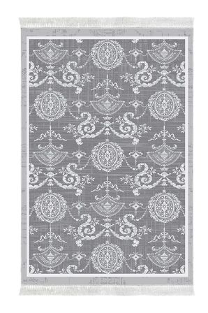 Dekoreko Kaymaz Taban Djt 2 Li Banyo Paspas Takımı Trend Saçaklı Modern 1861M