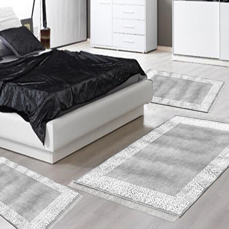 Eko Trend Djt Yıkanabilir Kaymaz Taban 3 Lü Yatak Odası Takımı 1460 Modern