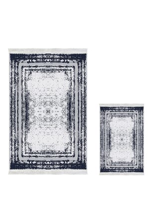 Dekoreko Kaymaz Taban Djt 3 Lü Banyo Paspas Takımı Trend Karışık Modern M5132