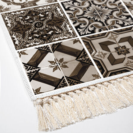 Eko Trend Djt Yıkanabilir Kaymaz Taban 3 Lü Yatak Odası Takımı Mu144 Patchwork