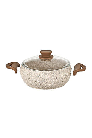 Amboss Tencere Seti 3 Lü Krem PRM-041