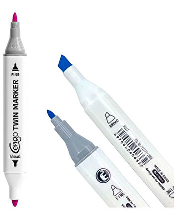 Cengo Twin Marker Çift Uçlu Kalem 120 Renk CGO136