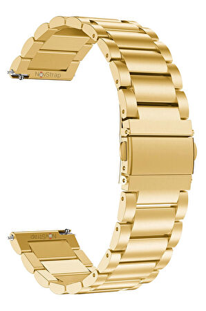 Samsung Galaxy Watch 4 5 Pro 6 Seri 40 42 43 44 45 46 47 mm Uyumlu Kordon (20mm) Çelik Metal