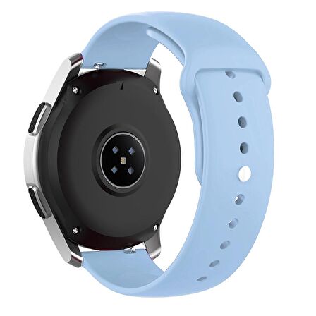 NovStrap Samsung Galaxy Watch 5 Pro 45mm / Watch 5 40-44mm Uyumlu Kordon (20 Mm) Silikon Kayış