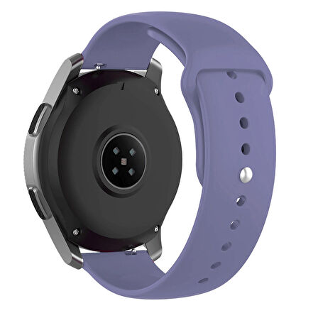 NovStrap Samsung Galaxy Watch 5 Pro 45mm / Watch 5 40-44mm Uyumlu Kordon (20 Mm) Silikon Kayış