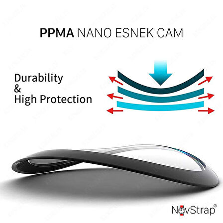 NovStrap Xiaomi Redmi Watch 2 Lite Uyumlu Ekran Koruyucu Nano Esnek Cam Tam Kaplayan PPM