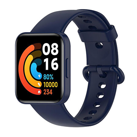 NovStrap Xiaomi Redmi Watch 2 Lite Uyumlu Kordon Kayış Jel Silikon Akıllı Saat Bileklik Kordonu