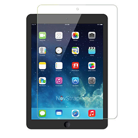 NovStrap Apple iPad Mini 3 ile Uyumlu Ekran Koruyucu Nano Esnek Cam A1599 A1600