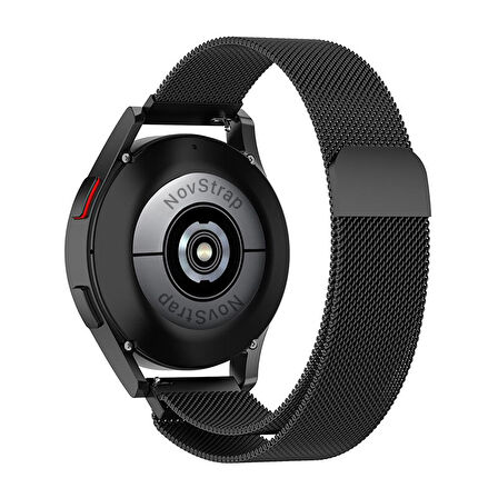 Samsung Galaxy Watch 4 5 Seri 40 42 44 46mm Samsung Watch 5 Pro 45mm Uyumlu Kordon Metal Hasır 20mm