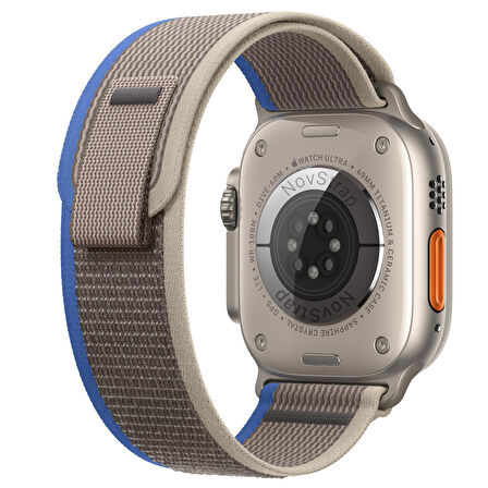 NovStrap Apple Watch 42mm 44mm 45mm 49mm 1 2 3 4 5 6 7 8 Se Ultra Kordon Trail Loop Tasarım Kayış