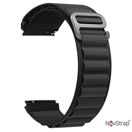 NovStrap Samsung Galaxy Watch 4 5 40 44mm Classic 42 46mm Watch 5 Pro 45mm Kordon Alpine Loop Kayış