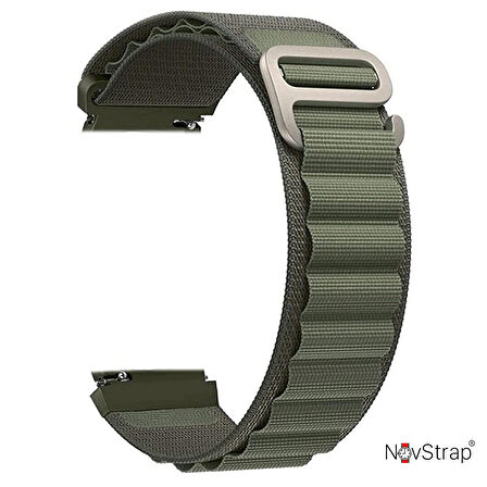 NovStrap Samsung Galaxy Watch 4 5 40 44mm Classic 42 46mm Watch 5 Pro 45mm Kordon Alpine Loop Kayış