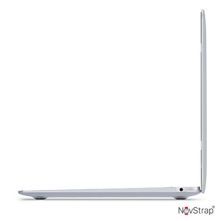 NovStrap Apple MacBook Air M1 Çip A2337 A1932 A2179 Uyumlu Kılıf Dots Design Nokta Desen Kapak