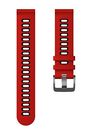 NovStrap Huawei Watch Gt3 Se Uyumlu Kordon Kayış (22mm) Sportive Delikli Spor Silikon Kordon