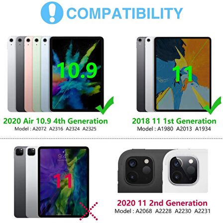 NovStrap Apple iPad Air 4/5 Nesil 10.9 inç Uyumlu Bluetooth Klavyeli Kılıf Deri Kapaklı Standlı