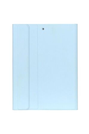 NovStrap Apple iPad Air 4/5 Nesil 10.9 inç Uyumlu Bluetooth Klavyeli Kılıf Deri Kapaklı Standlı