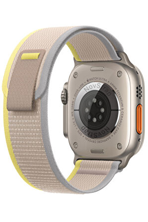 NovStrap Apple Watch Series 8 41mm Uyumlu Kordon Trail Loop Tasarım Kordon Kayış