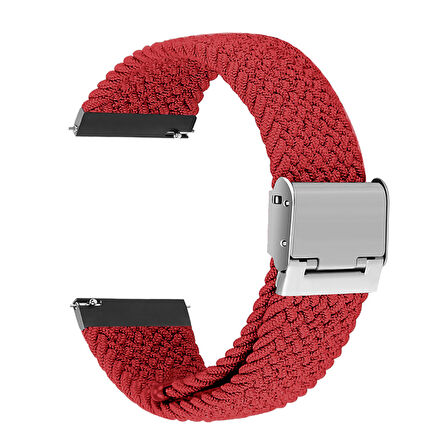 NovStrap Honor Watch GS Pro ile Uyumlu Kordon Kayış (22mm) Flexible Elastik Örgü Kayış