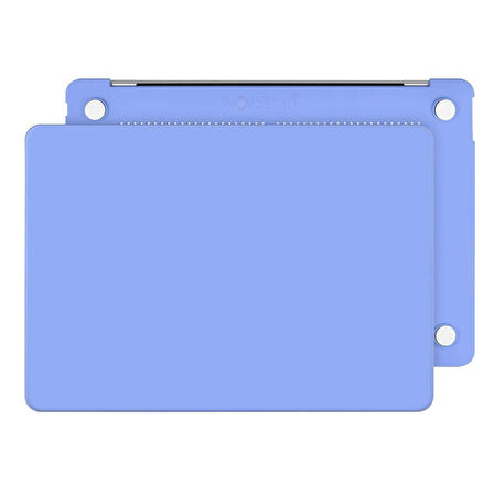 NovStrap Apple MacBook Pro M1 M2 13" A2289 A2251 A1706 A1708 A1989 A2159 2338 Uyumlu Kılıf Mat Buzlu