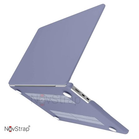 NovStrap Apple MacBook Pro M1 M2 13" A2289 A2251 A1706 A1708 A1989 A2159 A2338 Kılıf Cream Kapak