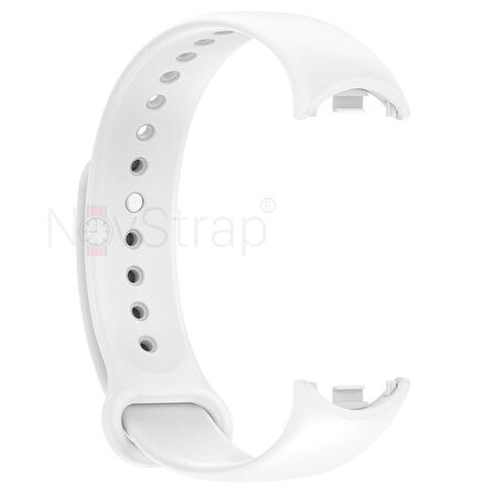 NovStrap Xiaomi Mi Band 8 Uyumlu Kordon 1-1 Tam Uyumlu Klasik Jel Silikon Miband 8 Kordon Kayış