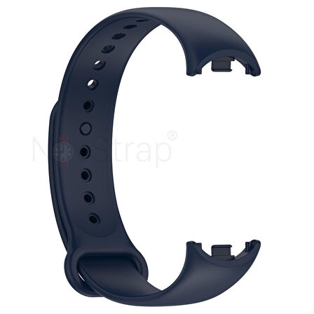 NovStrap Xiaomi Mi Band 8 Uyumlu Kordon 1-1 Tam Uyumlu Klasik Jel Silikon Miband 8 Kordon Kayış