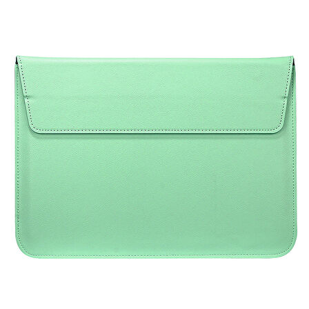 NovStrap Apple Macbook Pro M1 A2485 16.2 inç Uyumlu Deri Kılıf Çanta Sleeve Standlı İçi Kumaş