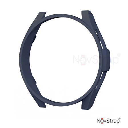 NovStrap Samsung Galaxy Watch 6 Classic 47mm ile Uyumlu Kılıf Camsız Kasa Koruyucu Sert PC