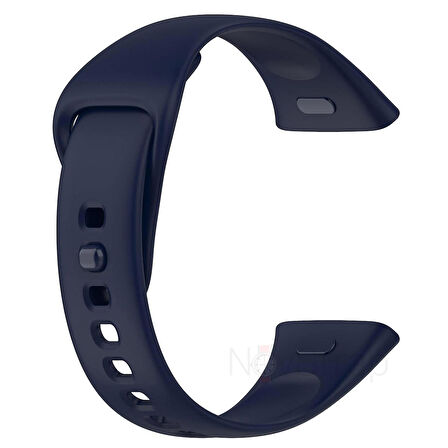 NovStrap Xiaomi Redmi Watch 3 ile Uyumlu Kordon Kayış Jel Yumuşak Silikon Kordon