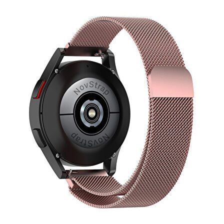 NovStrap Huawei Watch 3 4 Gt2e Gt2 Pro Gt3 Se Elite Gt3 Pro Gt4 46mm Uyumlu Kordon 22mm Metal Hasır