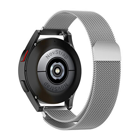 NovStrap Huawei Watch 3 4 Gt2e Gt2 Pro Gt3 Se Elite Gt3 Pro Gt4 46mm Uyumlu Kordon 22mm Metal Hasır