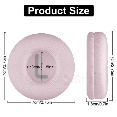 NovStrap JBL Kulaklık Pedi Süngeri 500BT 510BT 520BT 560BT 570BT 525BT 450BT 460BT JR310 ile Uyumlu